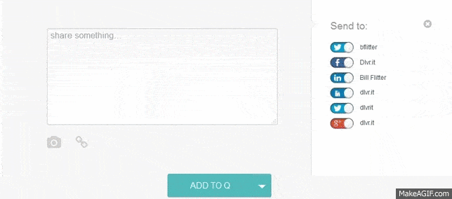 Use Q to easily share animated GIFs on social media