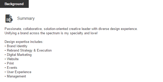 create short keyword rich summaries to rank higher in LinkedIn search