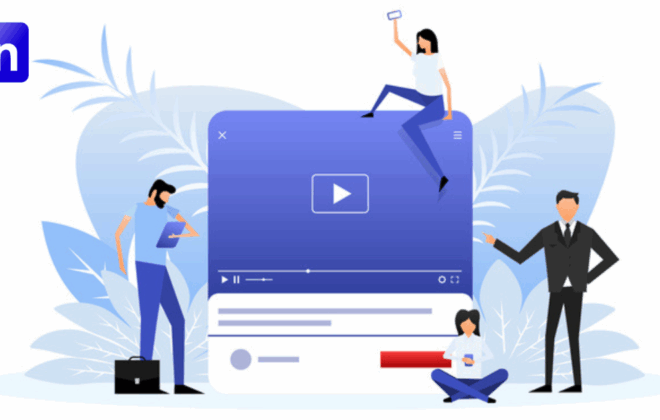 LinkedIn Video header graphic