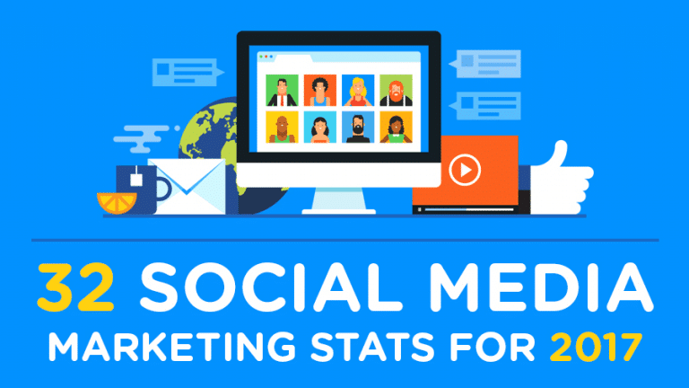 Top Social Media Marketing Stats for 2017 - INFOGRAPHIC